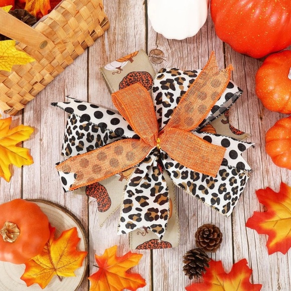 Fall Wreath Bow - Picture 1 of 4